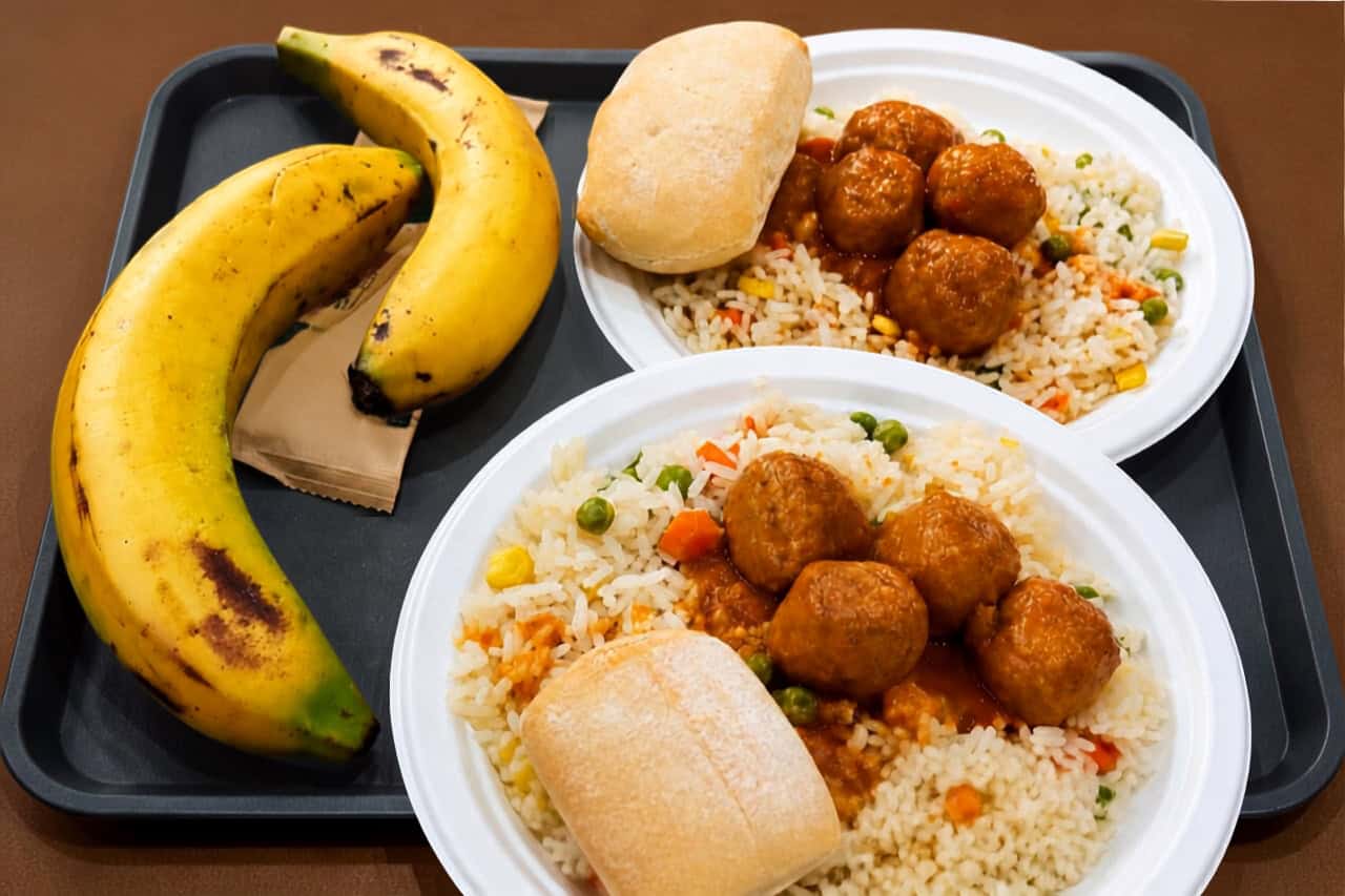 Food prepared for guests during a private Freebird catamaran charter in Tenerife, with catering available for private groups, celebrations and company outings.