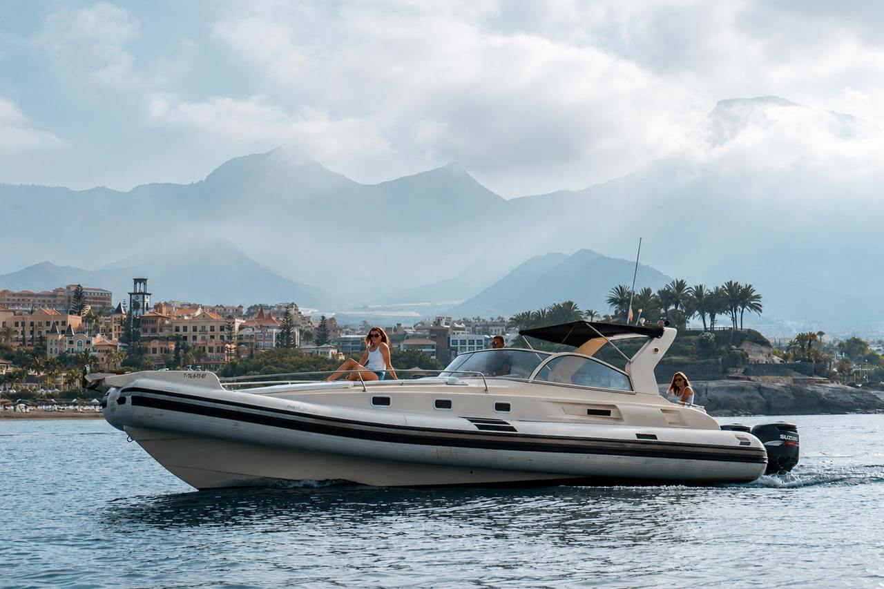 The Opera 33 on a private boat charter day in Tenerife