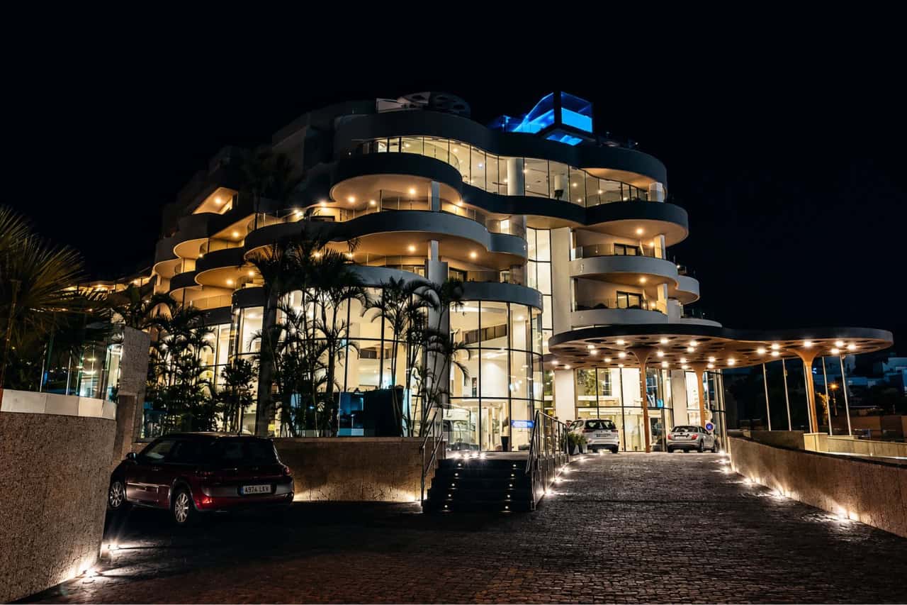 GF Victoria hotel in Costa Adeje Tenerife, home of the Scandal Dinner Show