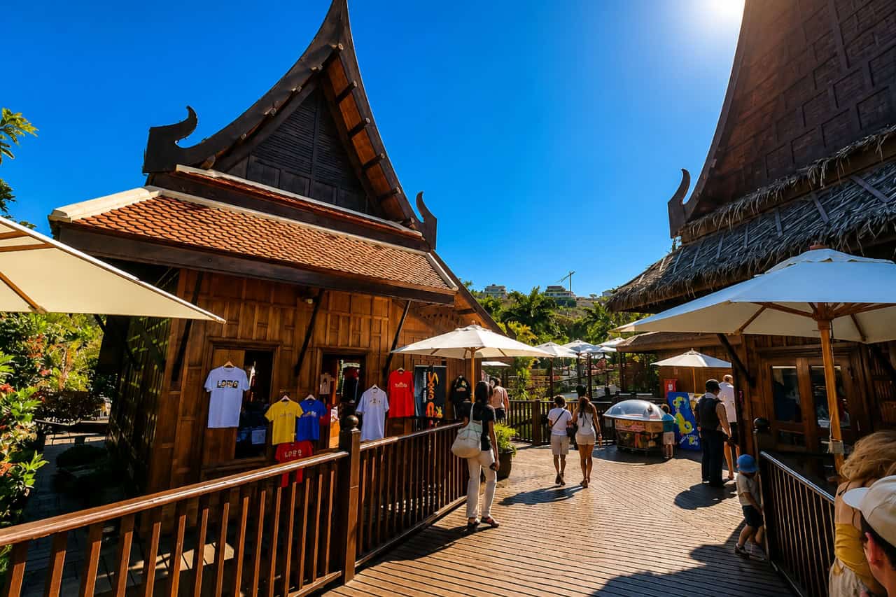 Siam Park VIP tickets include access to the Thai-themed areas and attractions inside Siam Park Tenerife