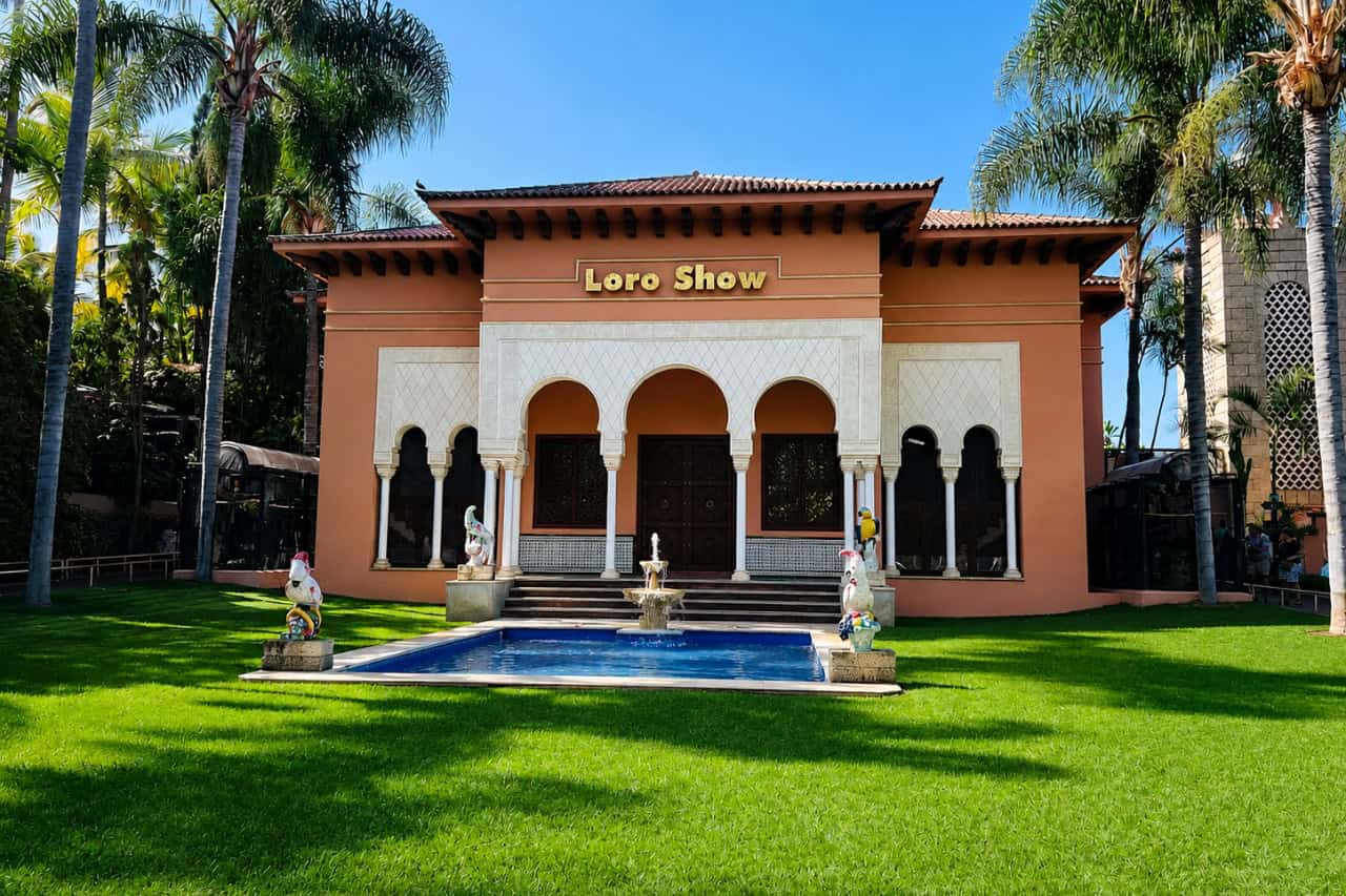 Loro Show-gebouw in Loro Parque