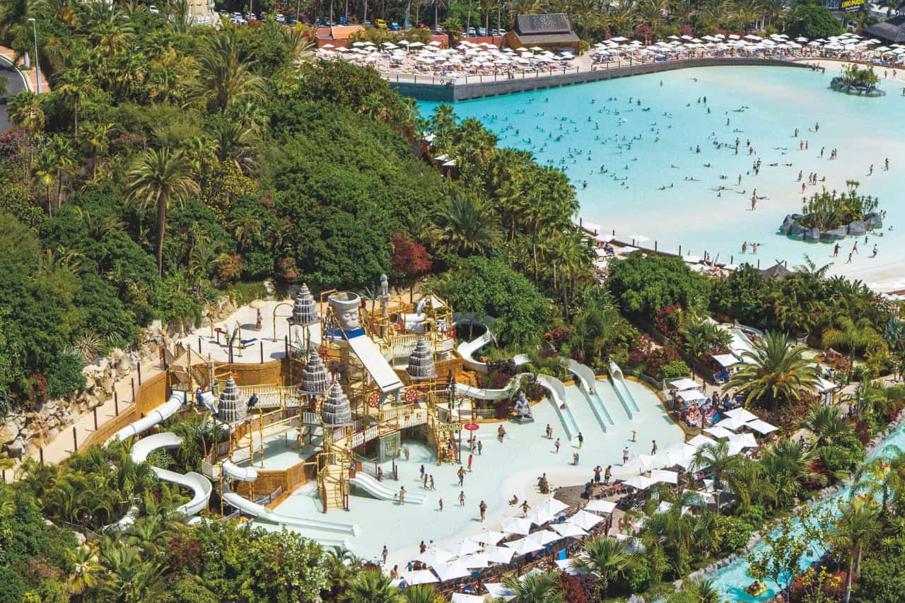 Siam Park attractions reached by bus from Puerto de la Cruz