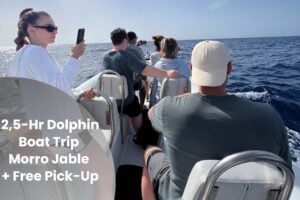 Nelielas grupas brauciens ar delfīniem no Morro Jable ar bezmaksas savākšanu no viesnīcas