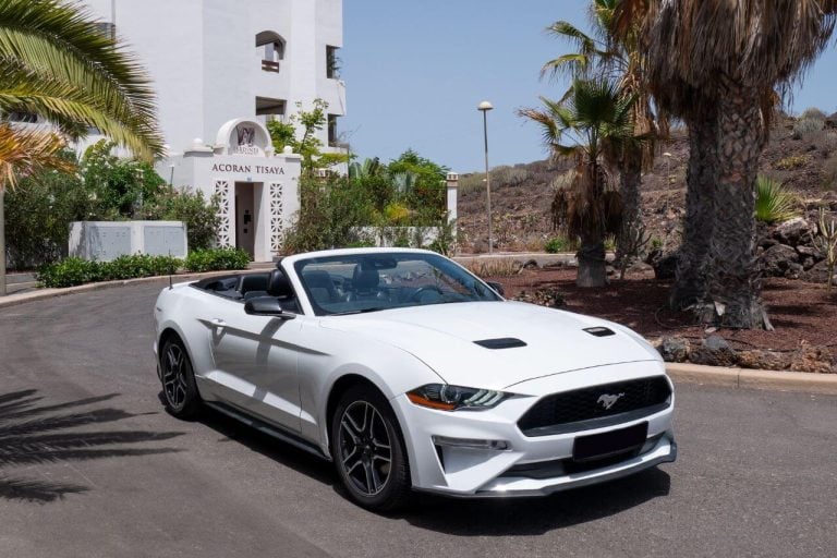 Ford Mustang kabrió bérlés Tenerife-ben