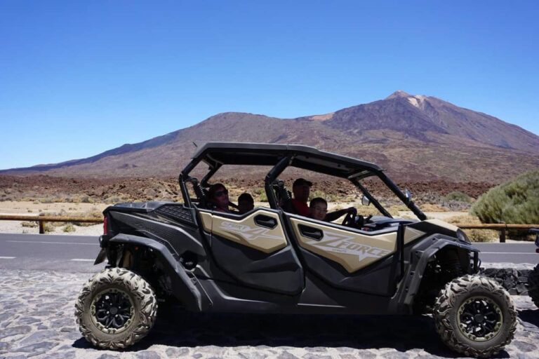 One buggy with people on the Teide National Park