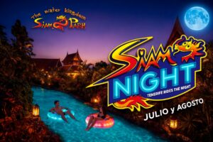 Book Siam Park Night tickets Tenerife with the best price. Enjoy slides, lazy river, and the ultimate Siam Park at night experience.