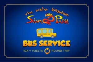 Bussi reitille Siam Park Puerto de la Cruzista – Siam Park-bussilinja Teneriffalla edestakaisin yhdessä reitin Club Canary kanssa