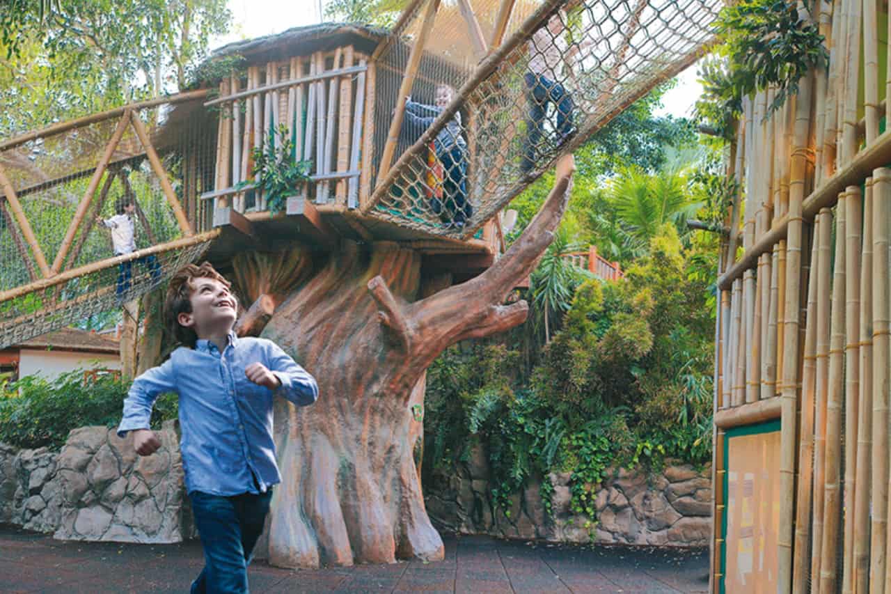 Kinderlandia kids adventure playground at Loro Parque Tenerife