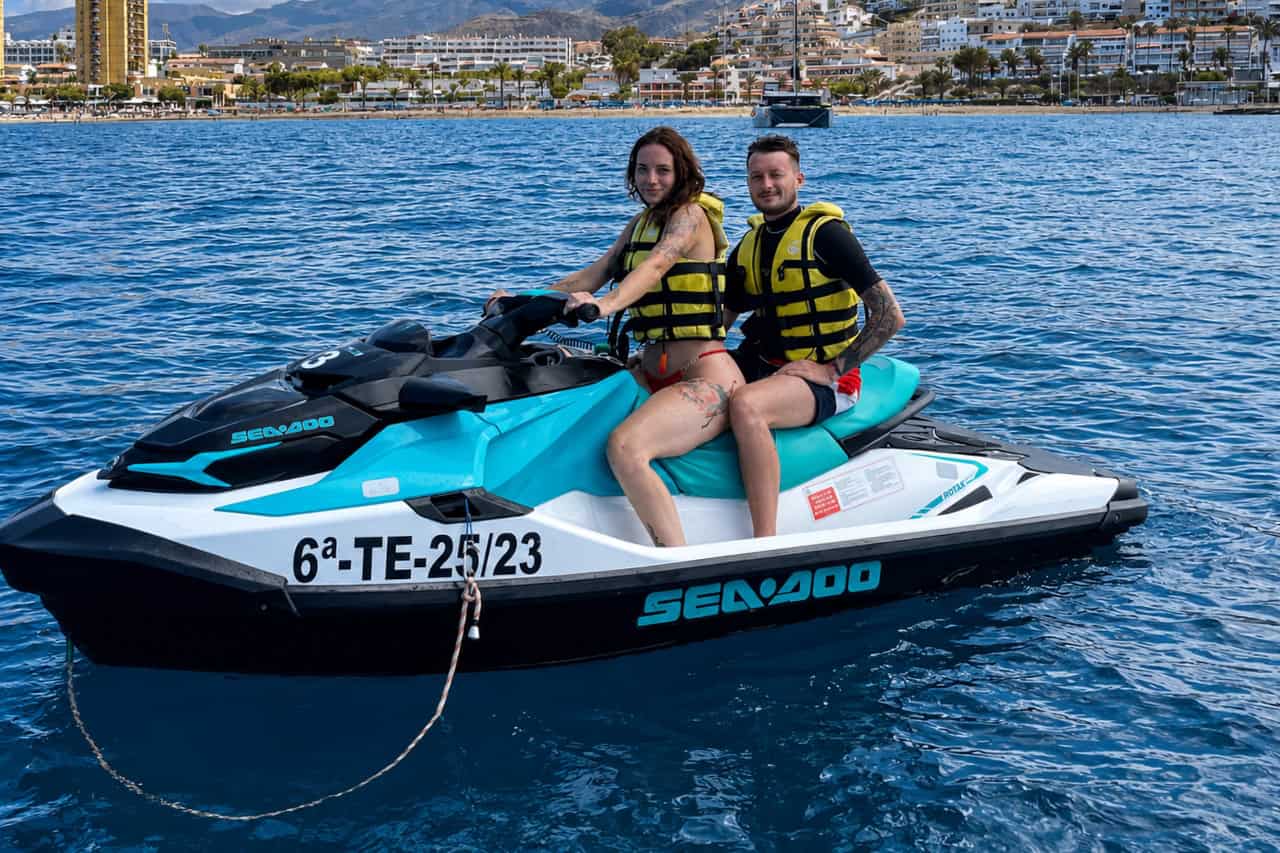 Jet ski tour from Puerto Colon in Costa Adeje