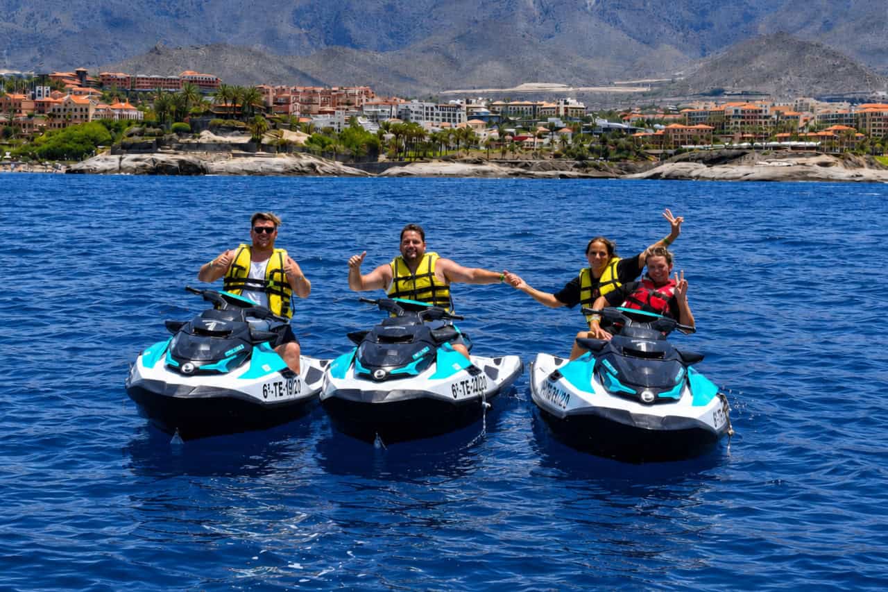 Private jet ski trip in Costa Adeje, Tenerife
