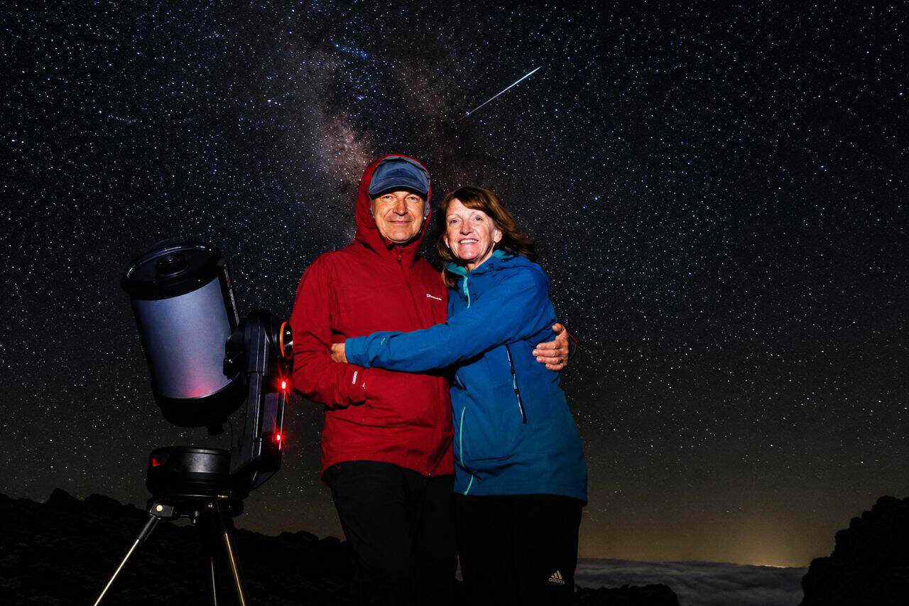 Private stargazing Tenerife VIP night under the stars on Mount Teide