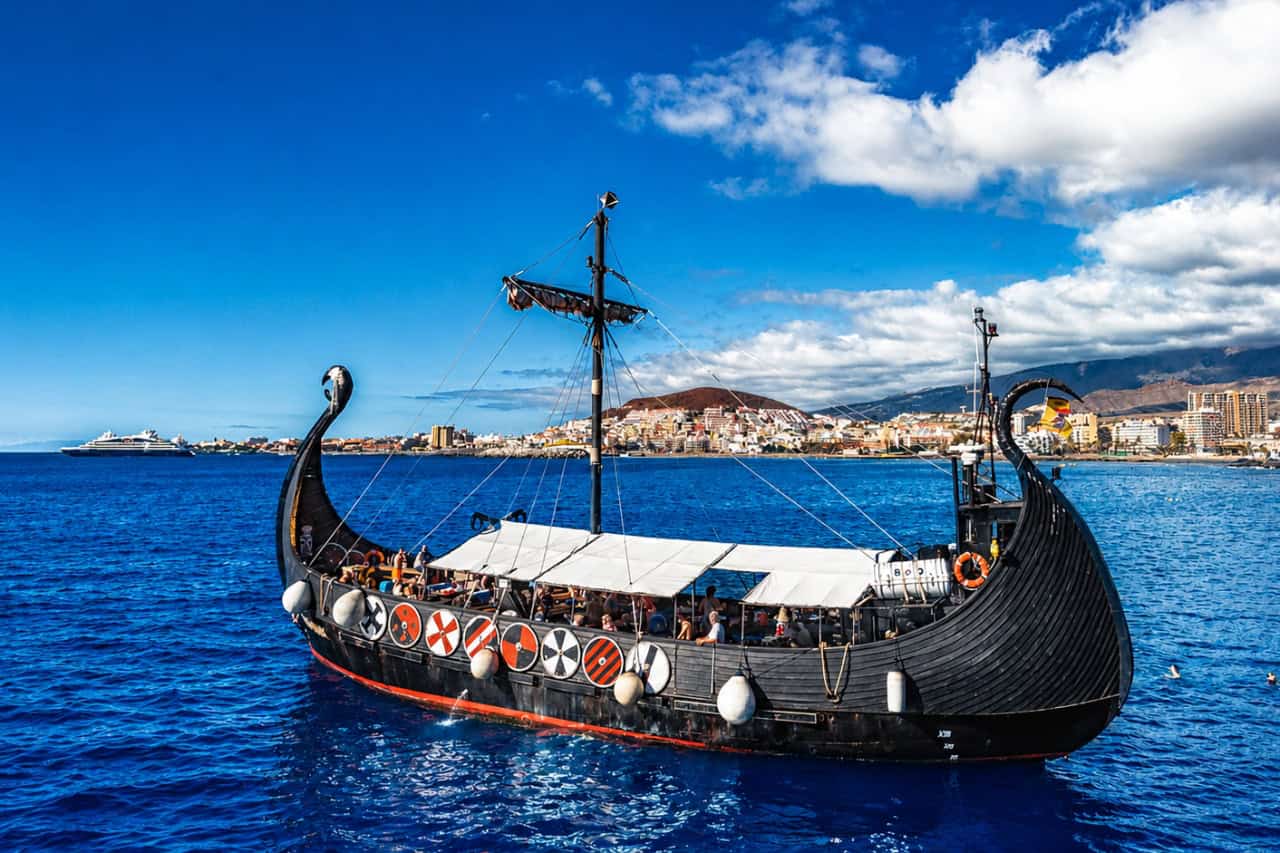 Ragnarok Viking boat trip from Los Cristianos