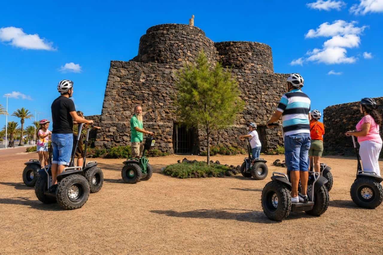 Segway Tour collectible card artwork