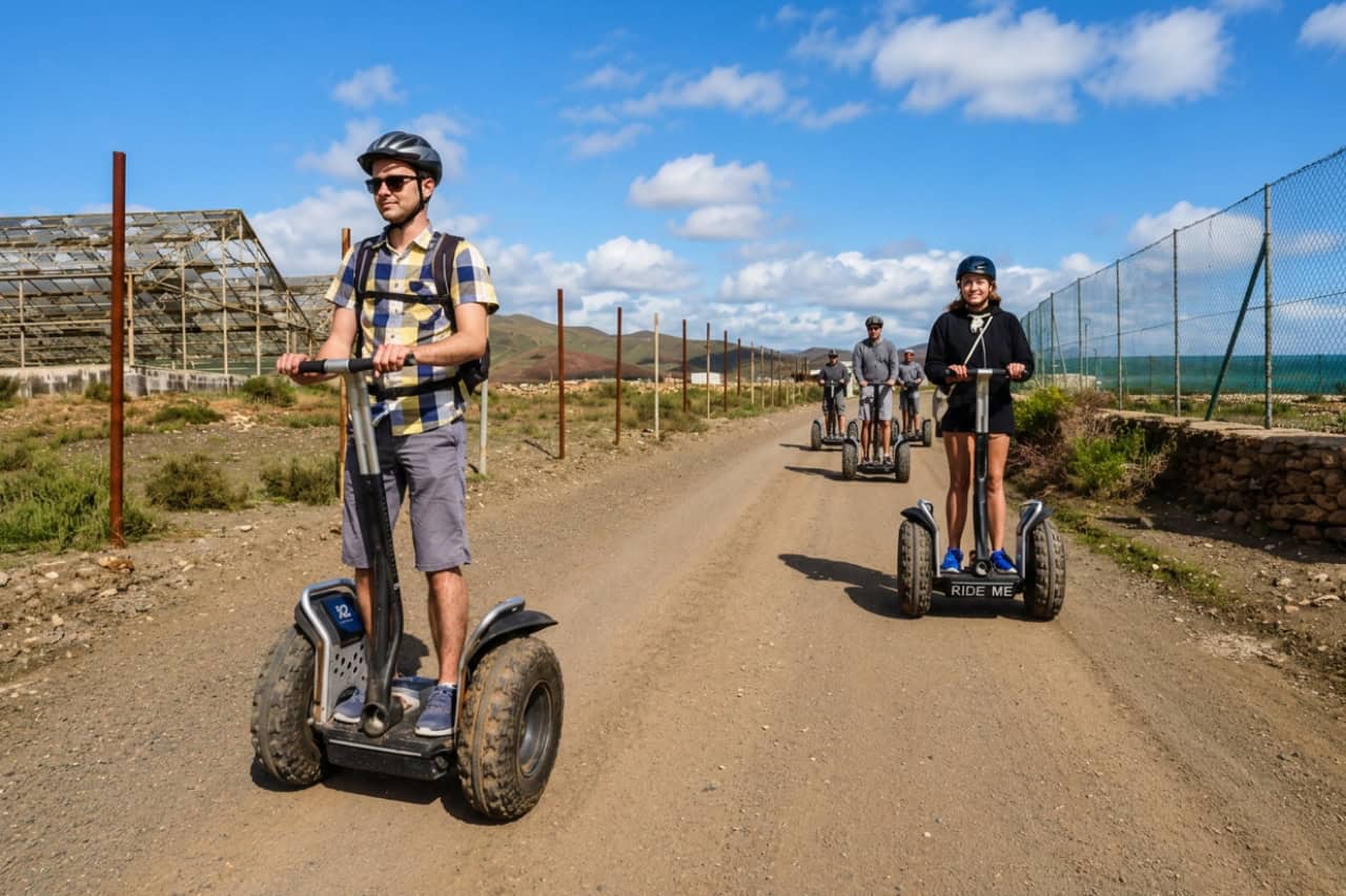 Scenic coastal Segway ride in Fuerteventura