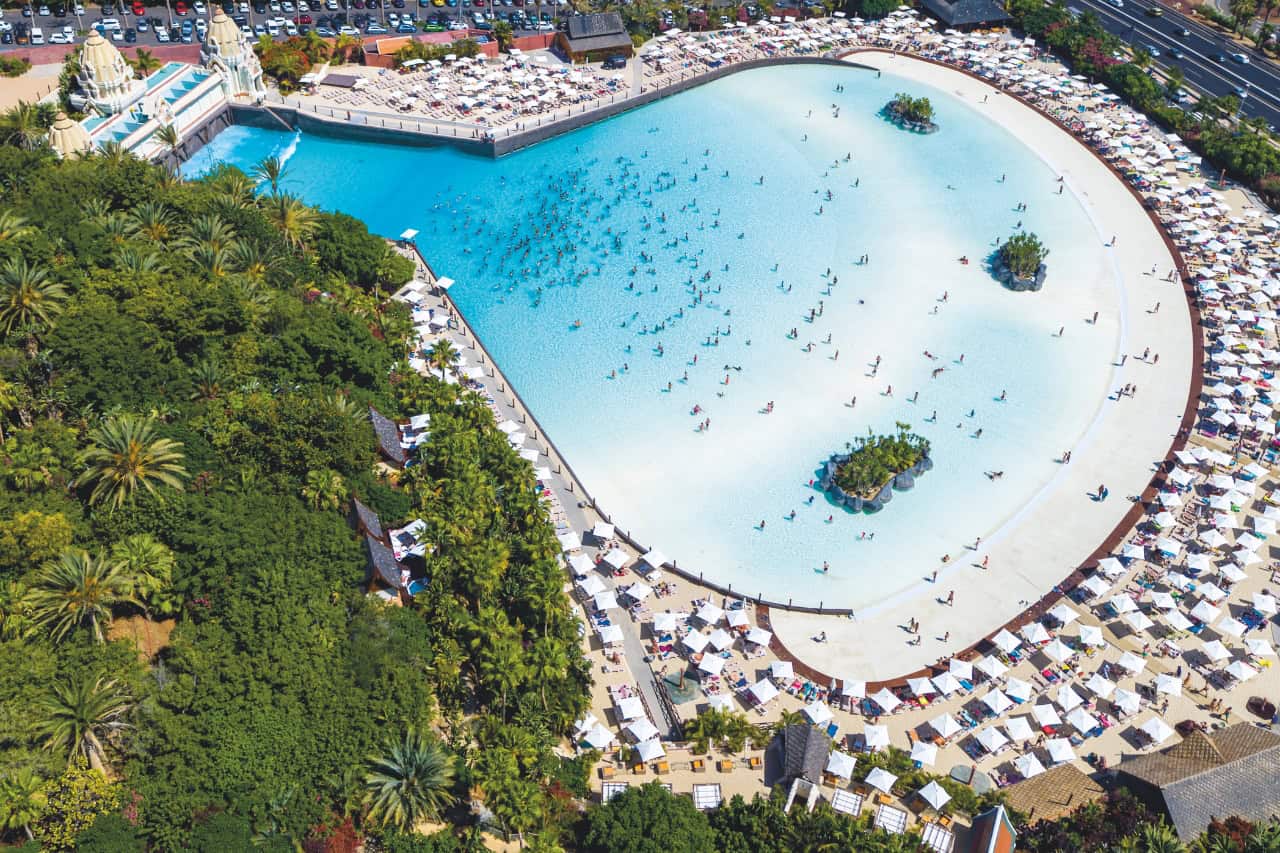 Siam Park Wave Palace, part of the Siam Park and Loro Parque Twin Ticket in Tenerife.