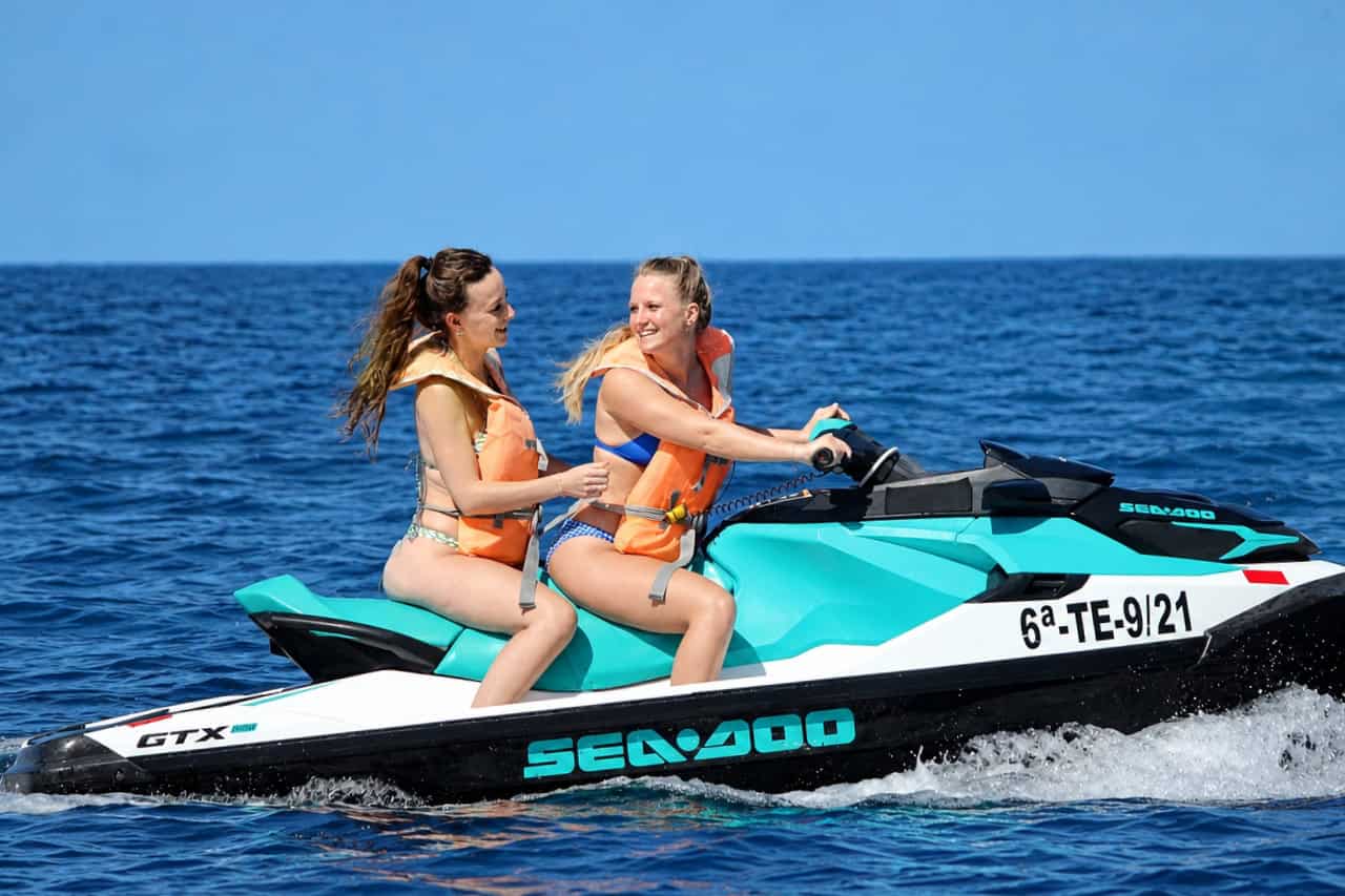 Two hour jet ski safari adventure in Tenerife