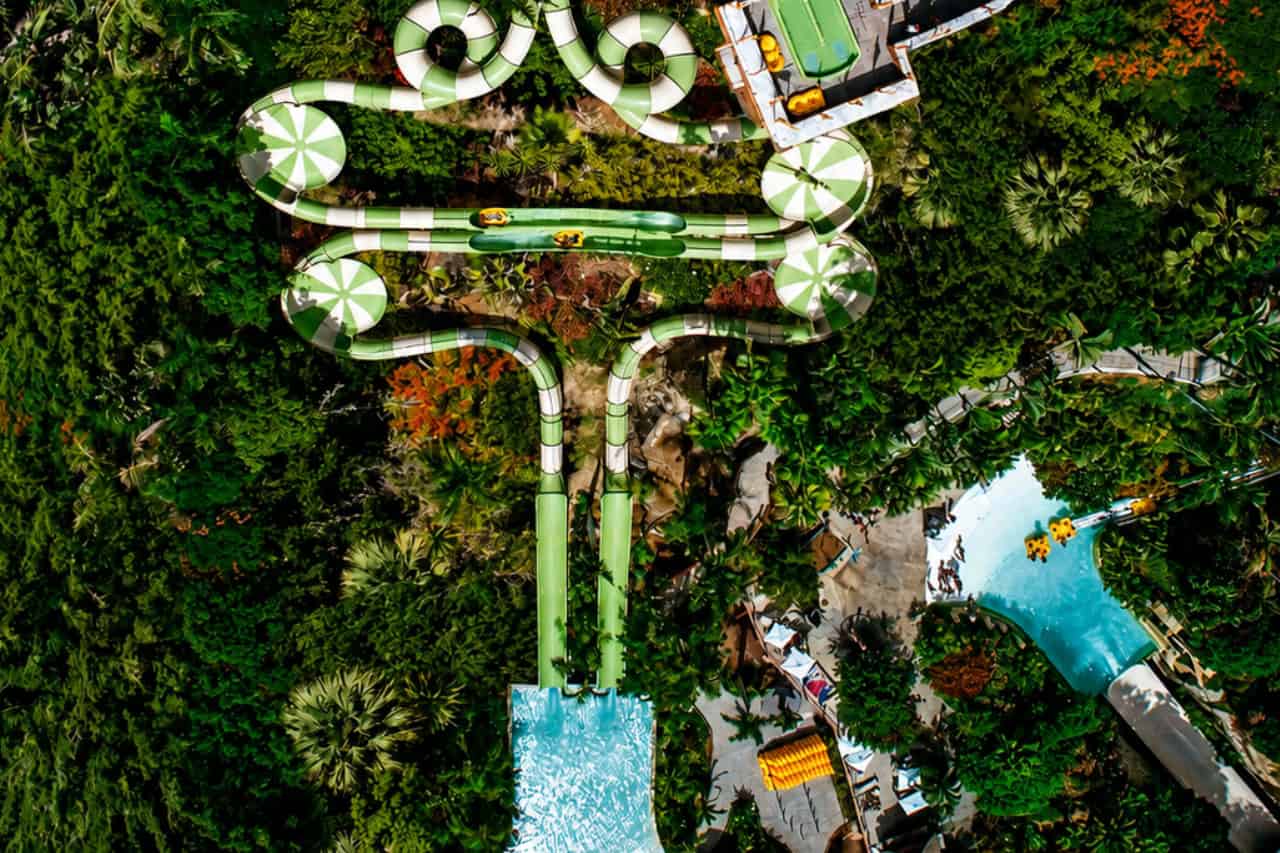 Siam Park Tenerife water slides and attractions